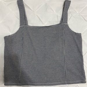 gingham tank